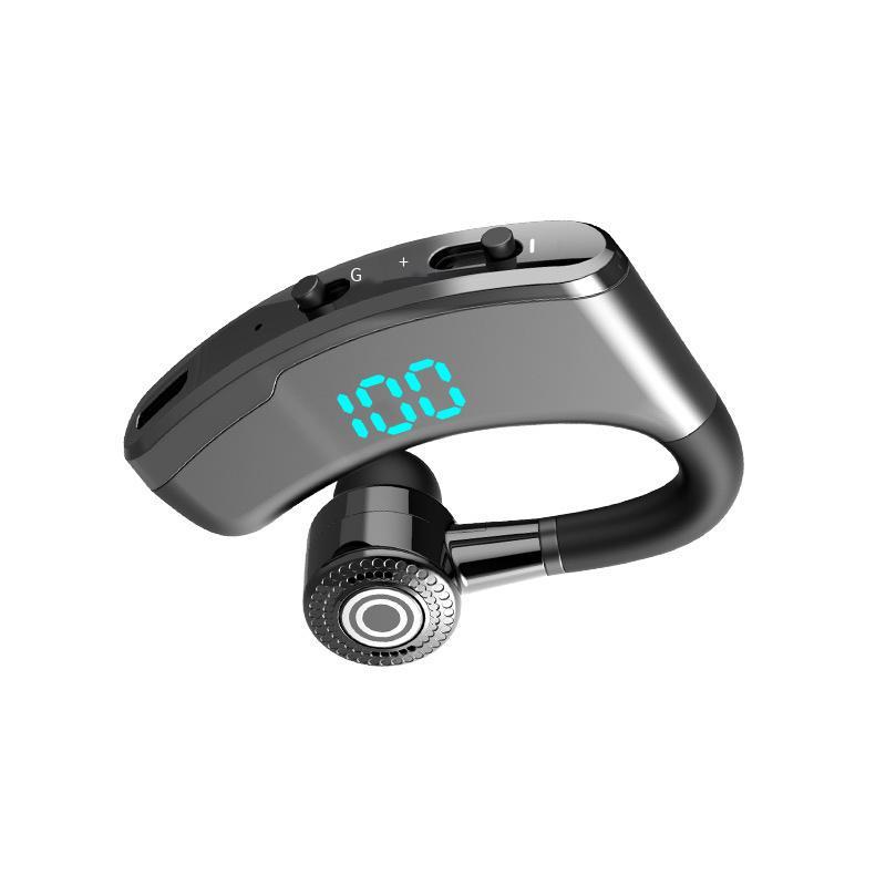 Giao hàng nhanh mẫu riêng mới V9 màn hình kỹ thuật số tai nghe bluetooth không dây tai nghe trò chơi độ trễ thấp treo tai tai nghe kinh doanh thời gian chờ siêu dài