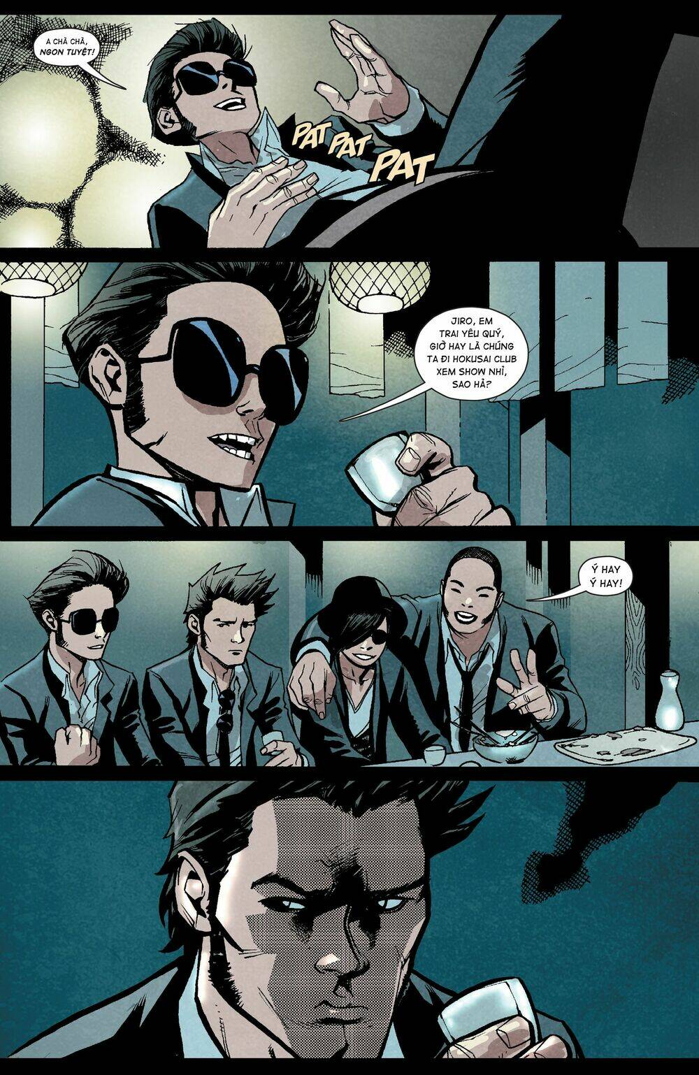 get jiro: blood & sushi - sushi quyện máu chapter 1 16