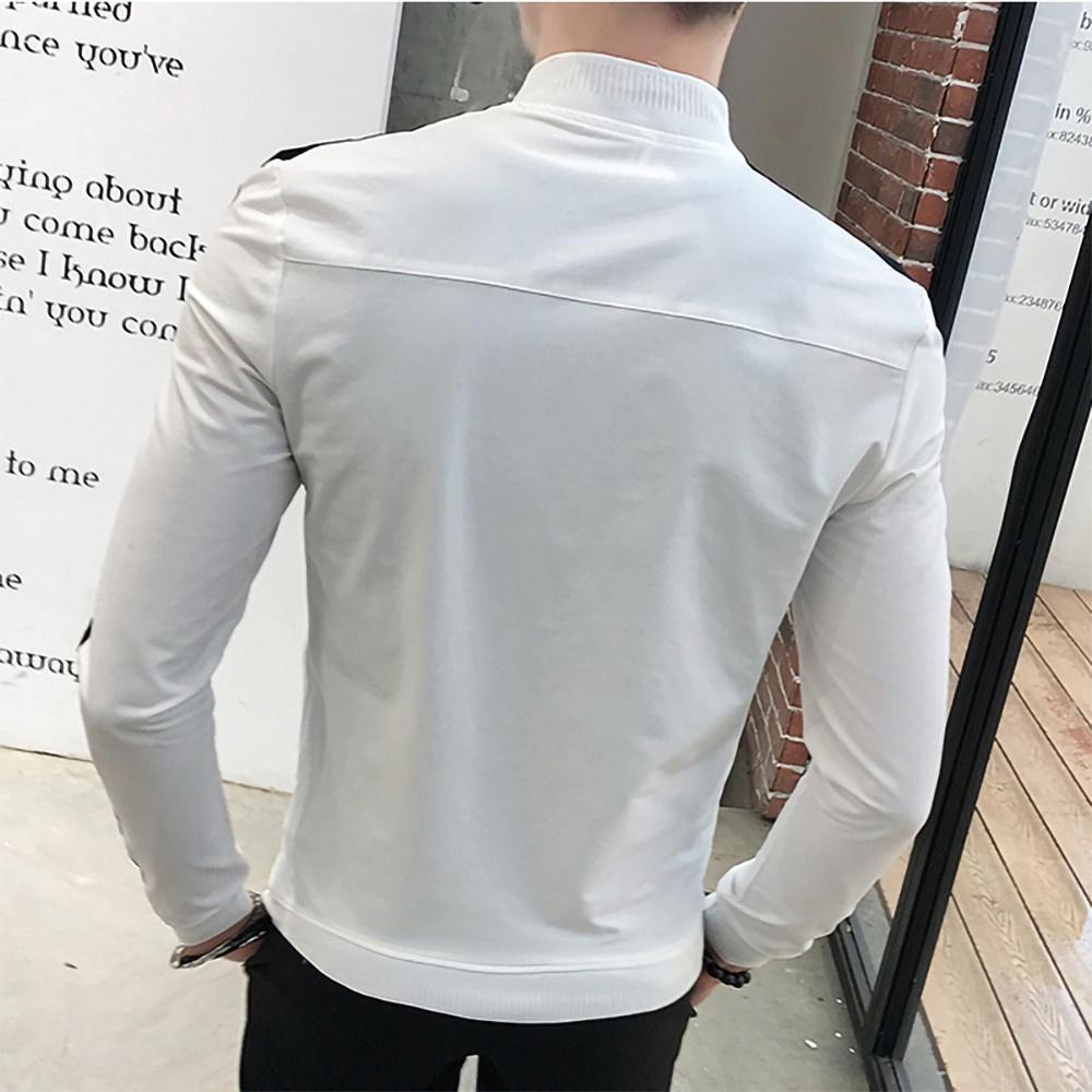 Áo khoác, áo khoác nam phối mài basic cá tính mà nhẹ nhàng, sang chảnh, chất vải dày dặn thoáng mát, chống nhăn - H14
