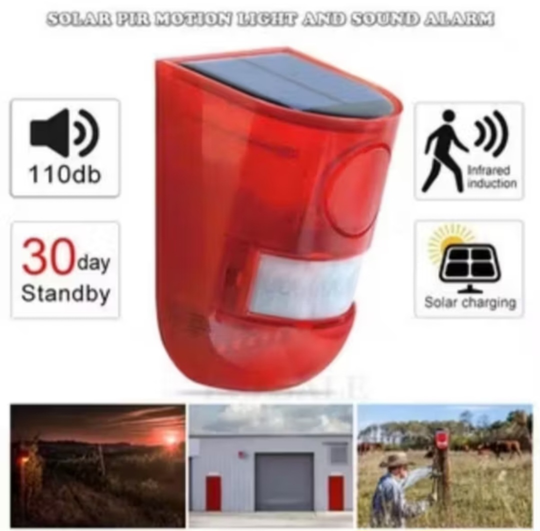 BỘ BÁO ĐỘNG SIÊU CHỐNG TRỘM HỒNG NGOẠI NĂNG LƯỢNG CẢM BIẾN CÒI ĐÈN BÁO THÔNG MINH