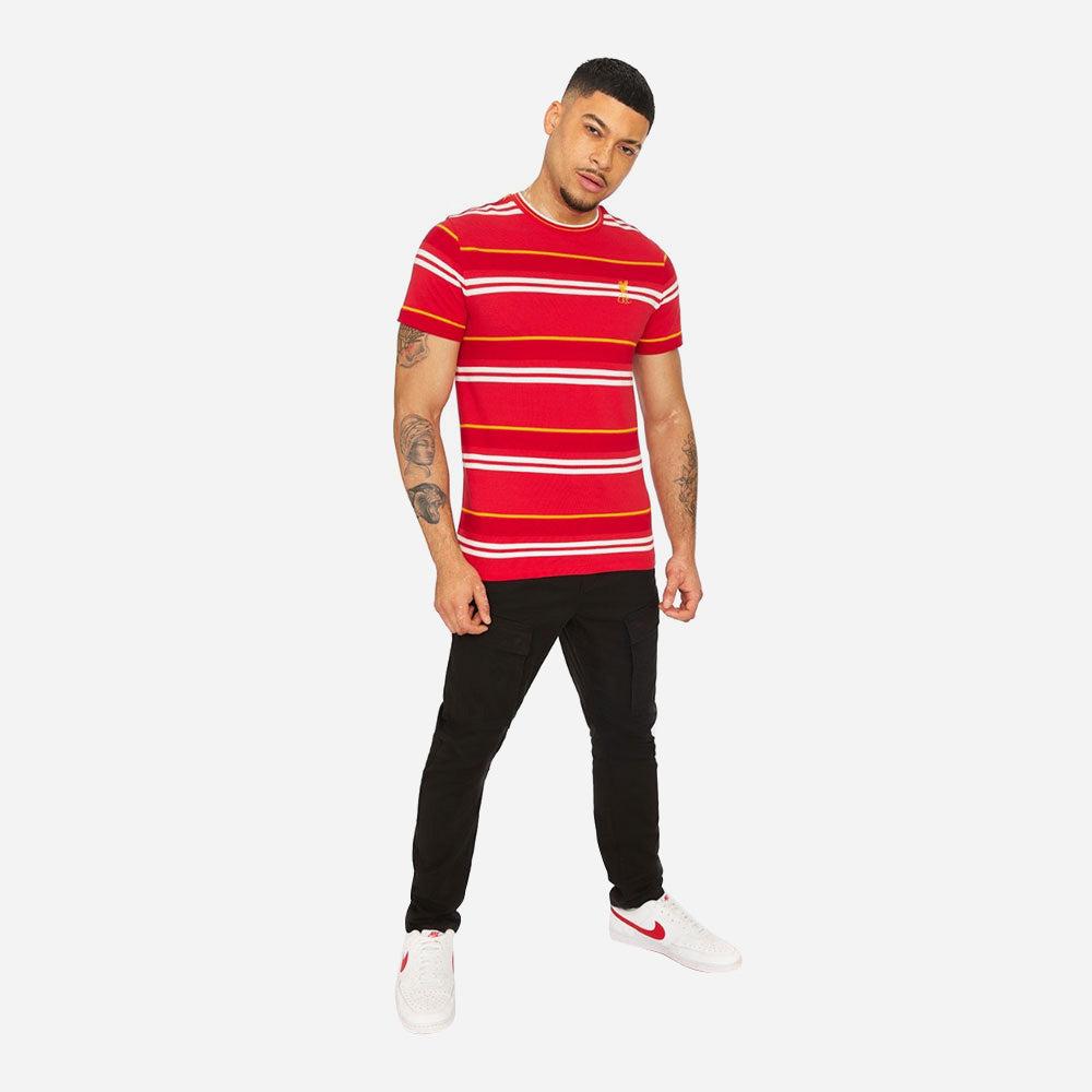 Áo thun thể thao nam Lfc 86 Home Stripe Tee - S23GL04
