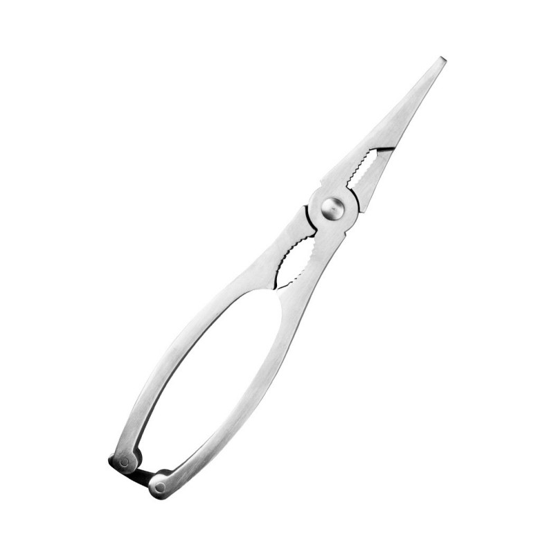 Kéo - Kẹp Gắp Hải Sản Bằng Thép Không Gỉ 18.5Cm Lacor 62974