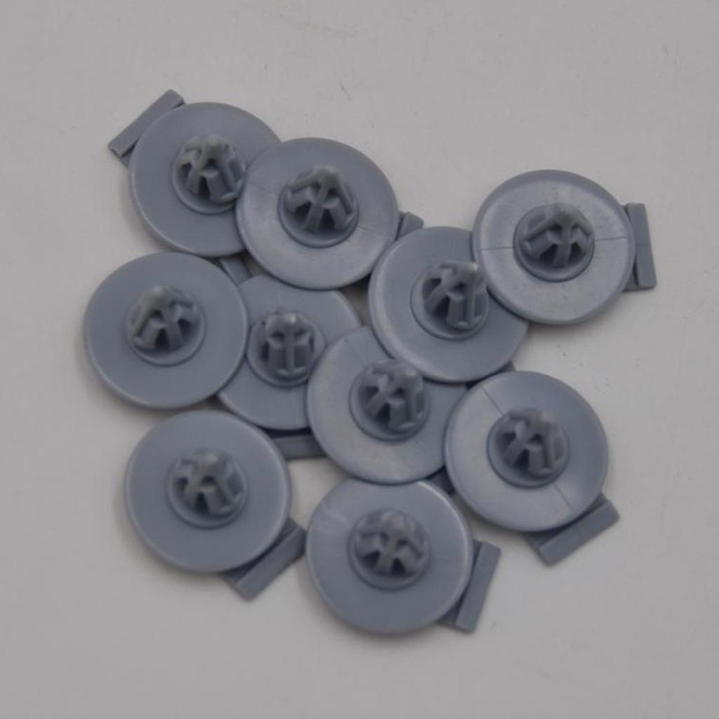 10x Clips for BMW Cooper Wheel Arch Trim Gray R50 R52 R53