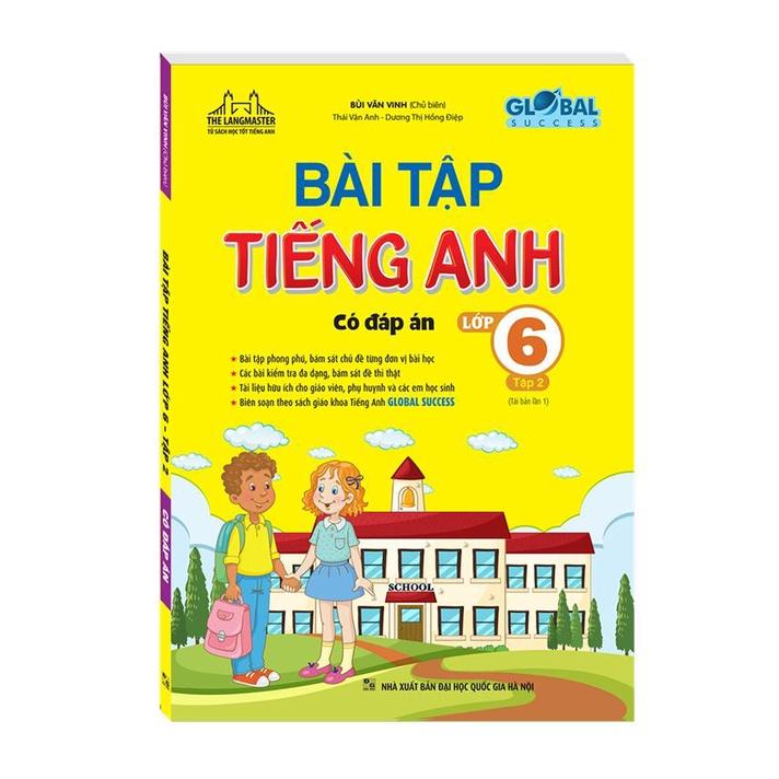 Sách - GLOBAL SUCCESS - Bài tập tiếng anh lớp 6 tập 2 - tái bản 01
