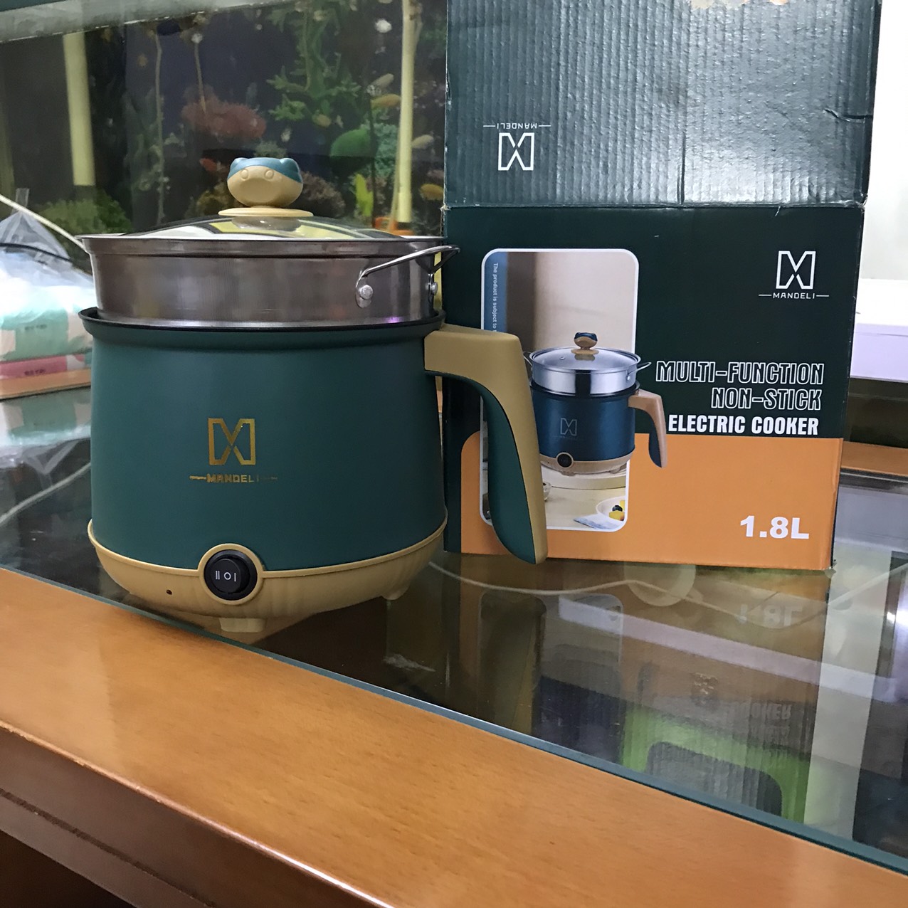 Ca mì Đa năng ELICTRIC SHANBAN, Chống Dính Cao Cấp 2 Mức Nhiệt - Hàng Nhập Khẩu