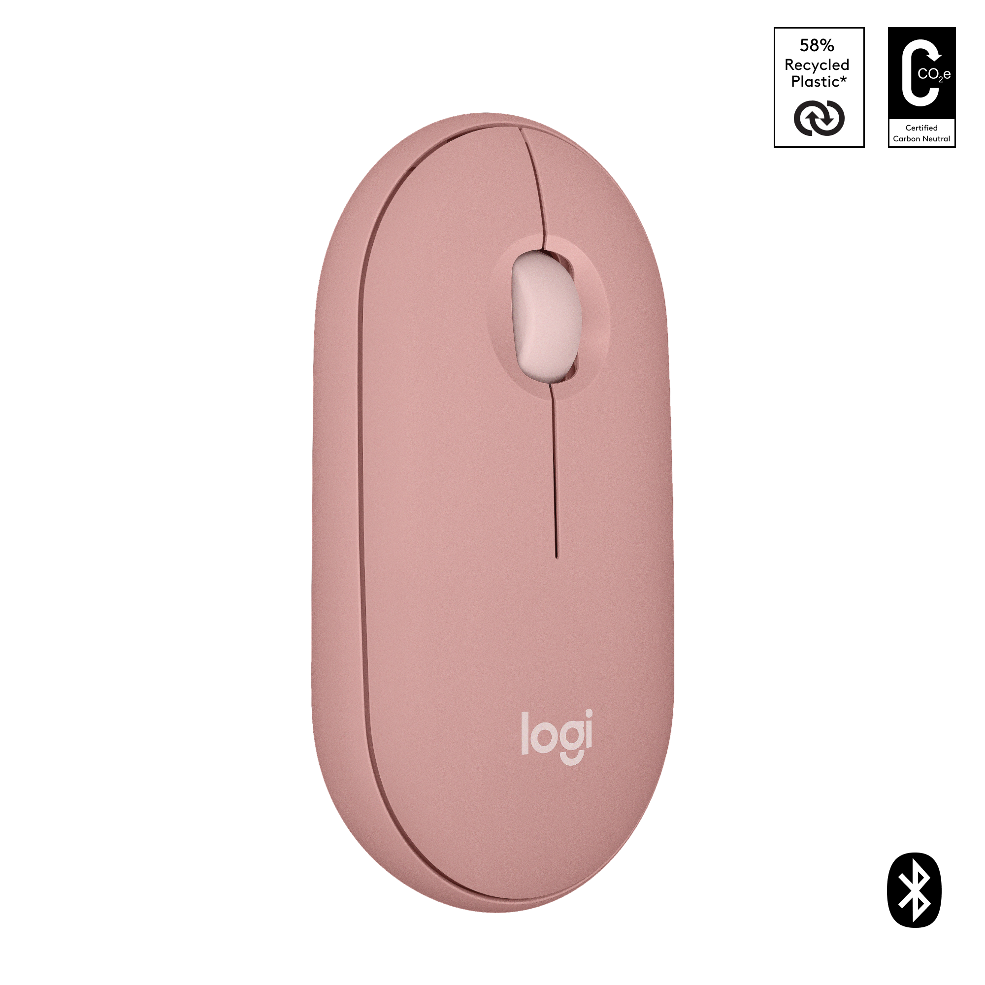 Chuột Bluetooth Logitech Pebble Mouse 2 M350s - Hàng chính hãng