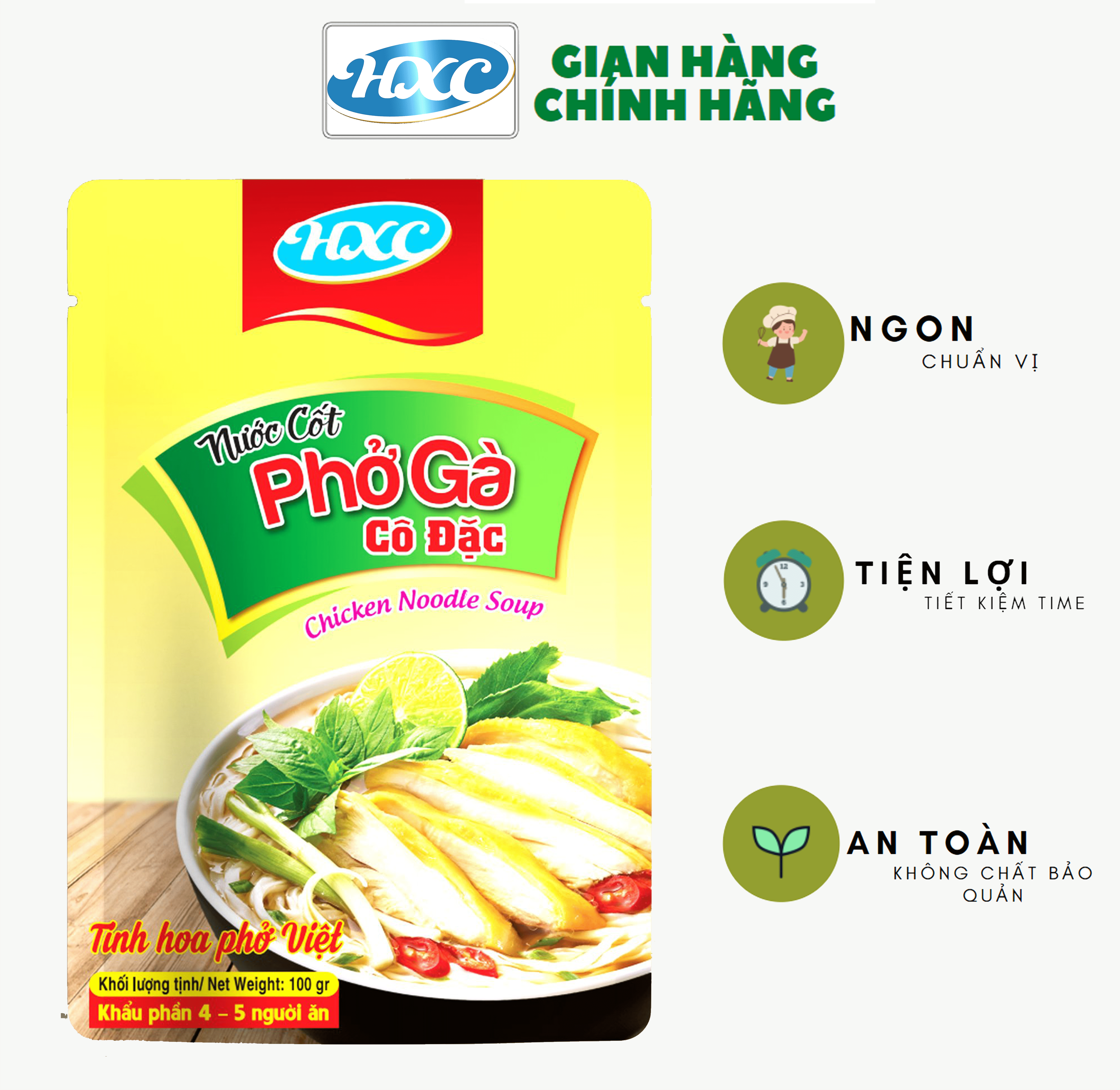 Nước cốt phở gà cô đặc - 100gr