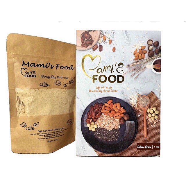 {Nhiều sữa sau 3 ngày} Ngũ cốc loại 1 lợi sữa hữu cơ 16 loại hạt nhập khẩu Organic nhà làm Mamis Food 300g/1kg