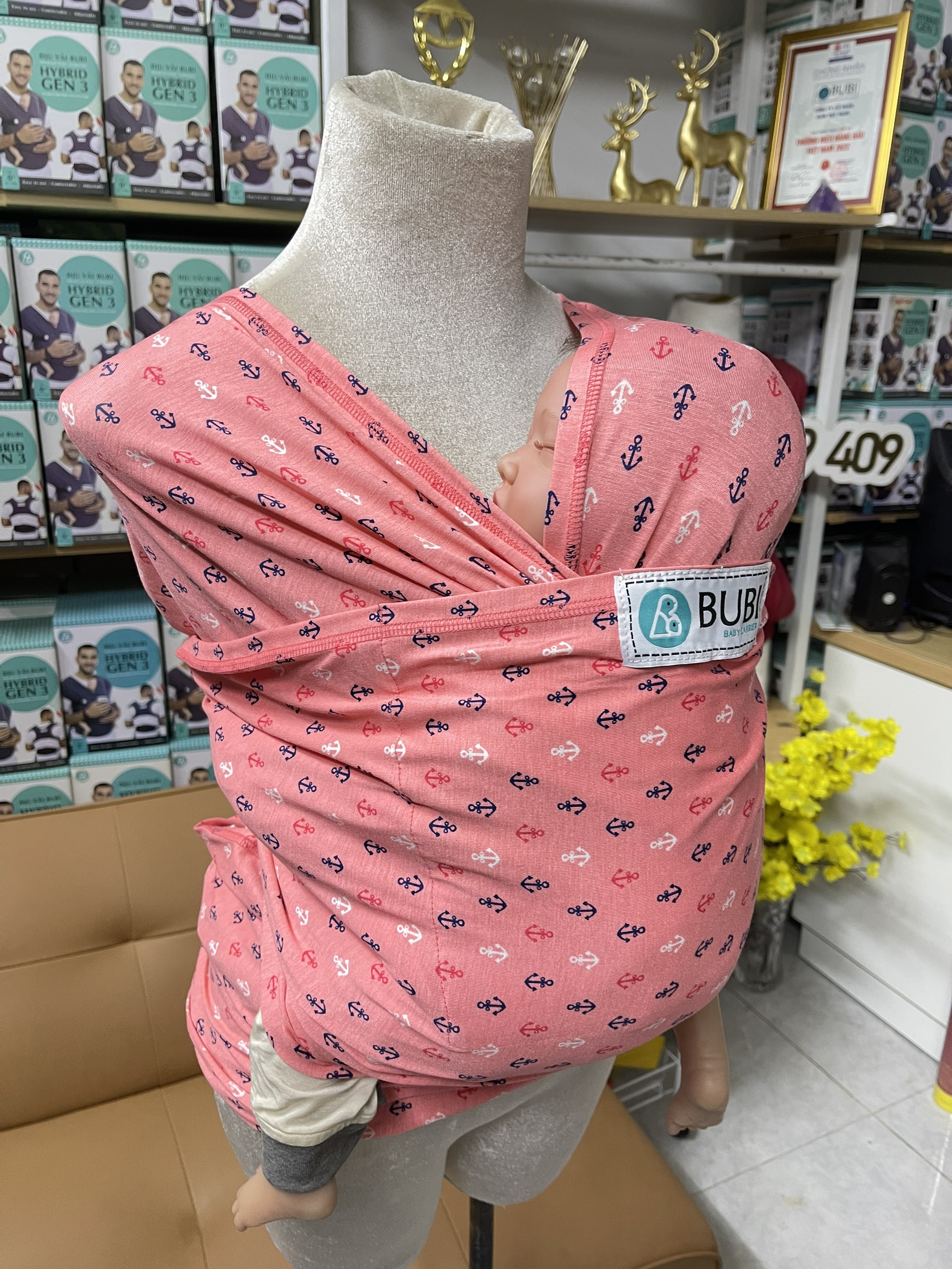 BUBI WRAP - COTTON 100% - HỌA TIẾT