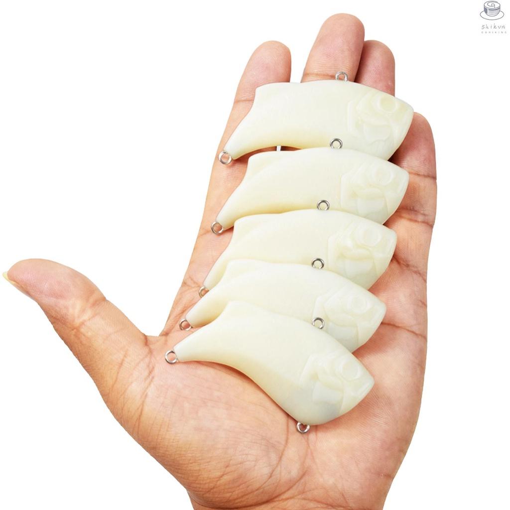 Set 5 mồi câu cá giả 2.6 in 0.4 oz bằng nhựa cứng