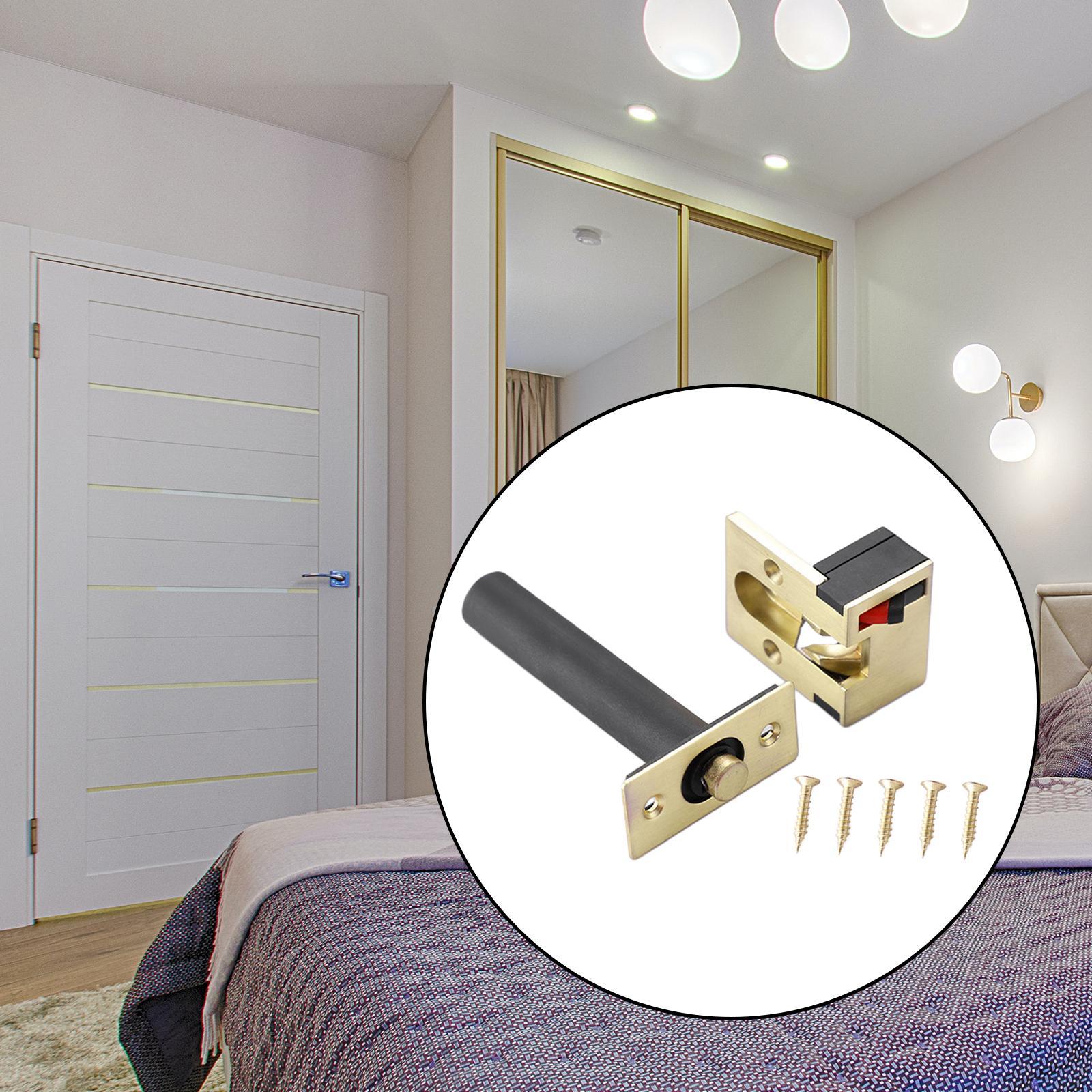 Door Chain Lock with Screws Thicken Security Chain Door Bolt Easy to Install