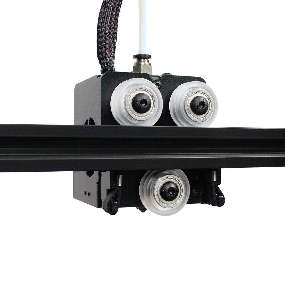 SIMAX3D 3D Máy In Trong Suốt Polycarbonate Bánh Xe Nhựa V-Khe Cắm POM Ròng Rọc 625zz Tuyến Tính Chịu Lực Cho Creality CR-10 S5 Ender 3/3 Pro