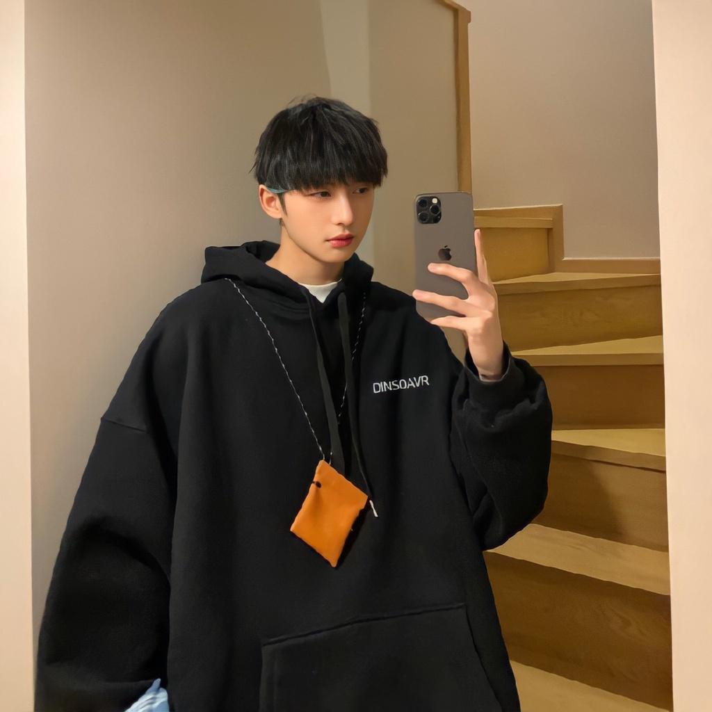 Áo Hoodie Nỉ Nam Nữ Unisex DINSOAVR Mũ Trùm