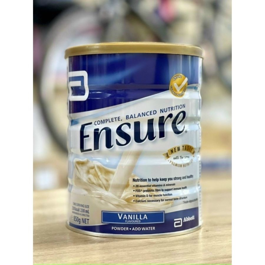 Hình ảnh Sữa Ensure Úc cho người già, người gầy yếu suy dinh dưỡng, người sau phẫu thuật, cung cấp dinh dưỡng giúp hồi phục sức khỏe - OZ Slim Store -850g/lon