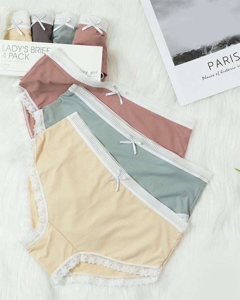Combo Hộp 4 Quần Lót Chất Lạnh Siêu Đẹp - Q145