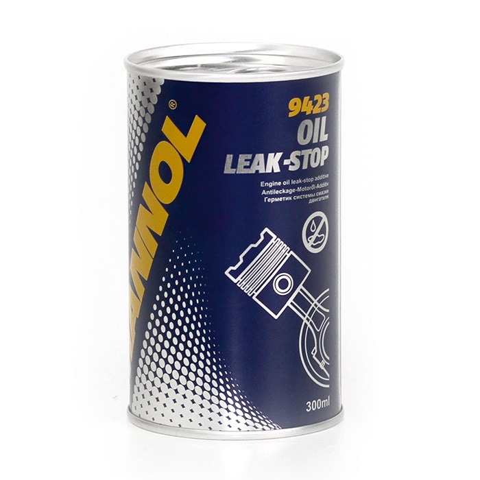 Phụ Gia Chống Rỉ Nhớt Động Cơ, Phục Hồi Phốt, Joint Cao Su MANNOL 9423 Oil Leak-Stop – 300ML