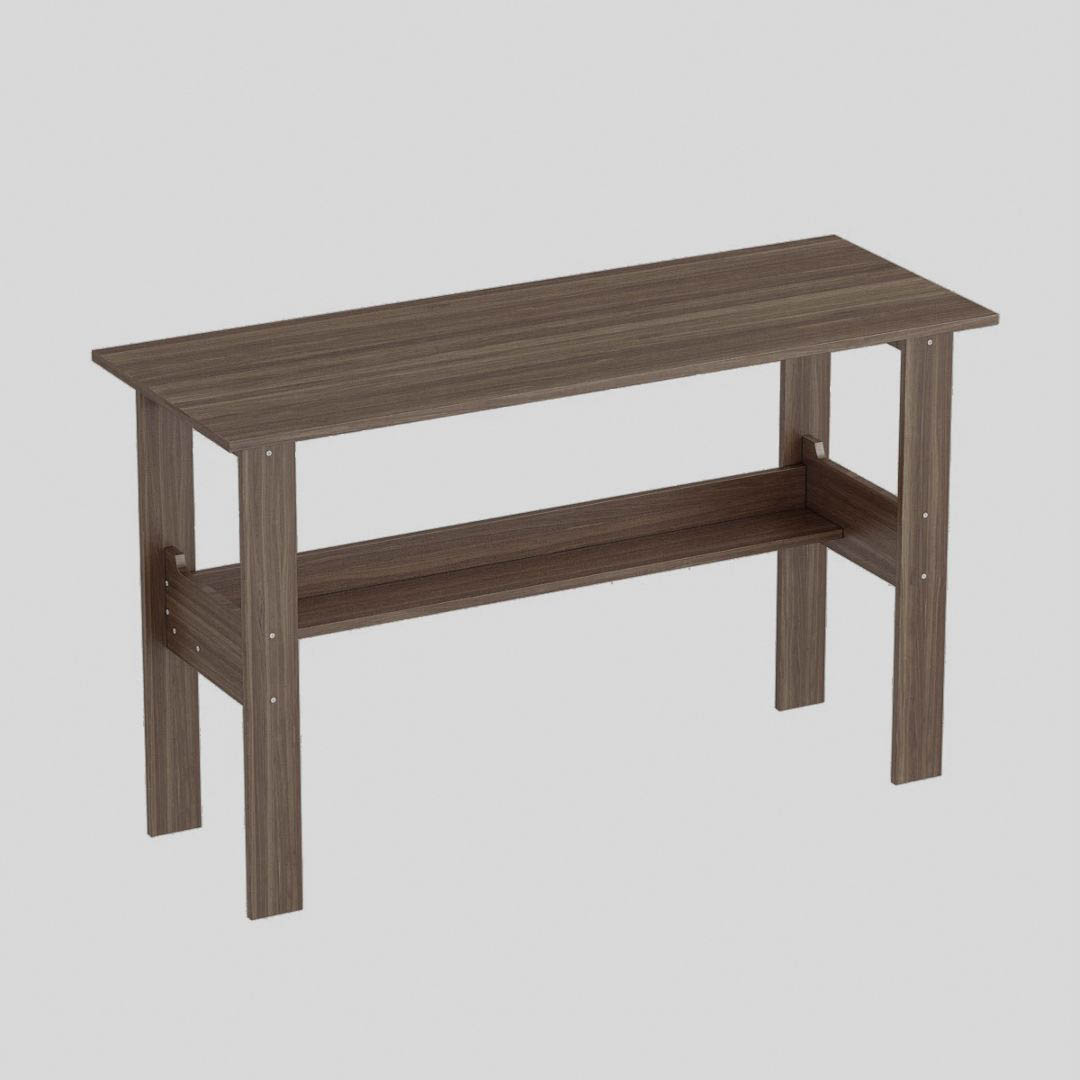 Bàn làm việc, bàn học gỗ hiện đại SMLIFE Drilma  | Gỗ MDF dày 17mm chống ẩm | D120xR45xC75cm