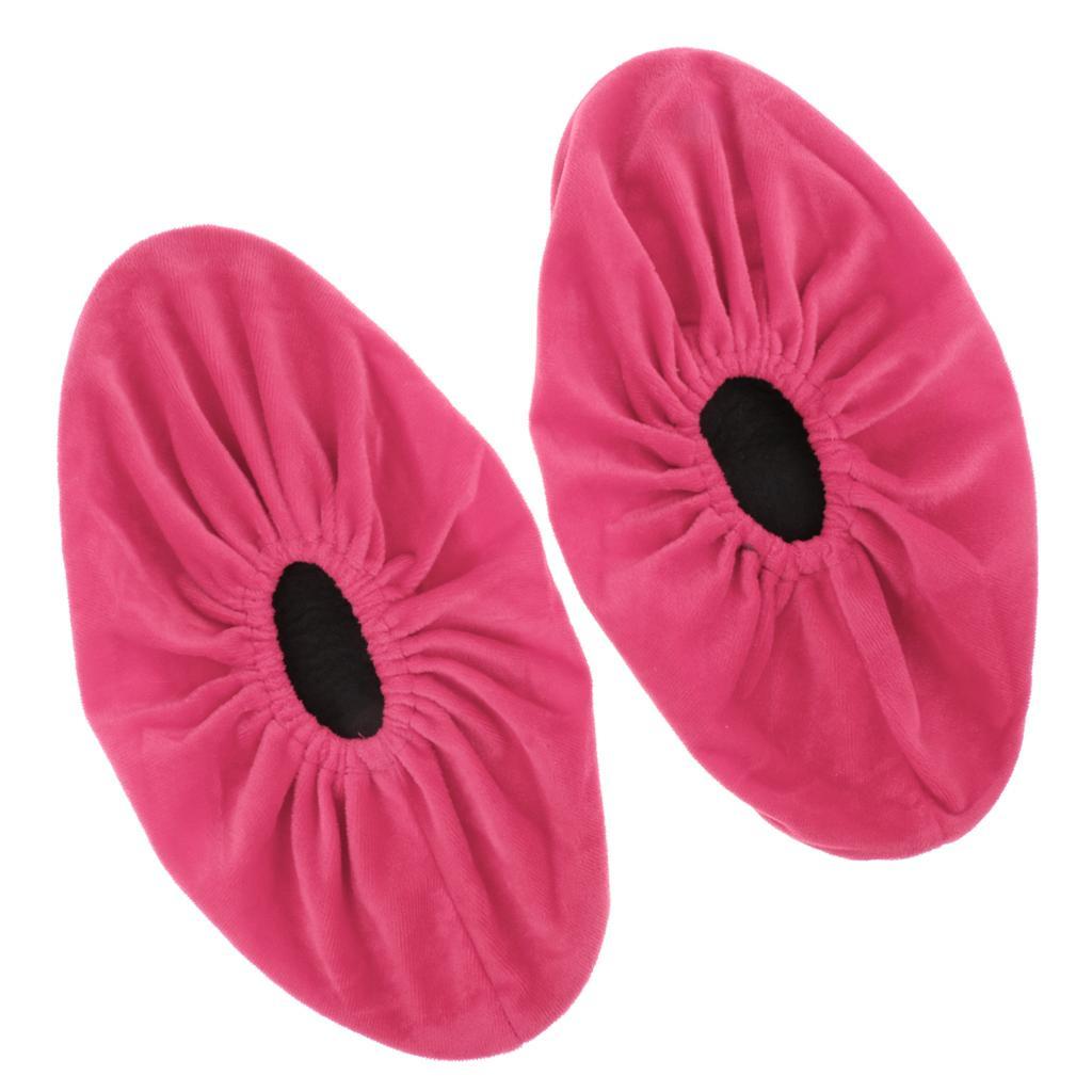 2 Pairs Premium Shoe Covers Waterproof Washable Reusable Non Slip Overshoes for Indoor/Outdoor