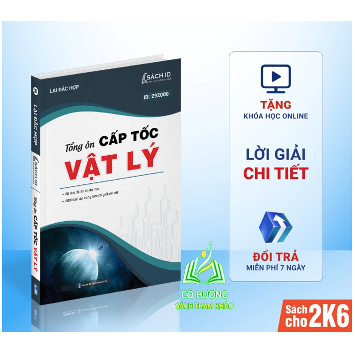 Sách - 50 đề minh họa 2024 Môn Vật Lý - ID