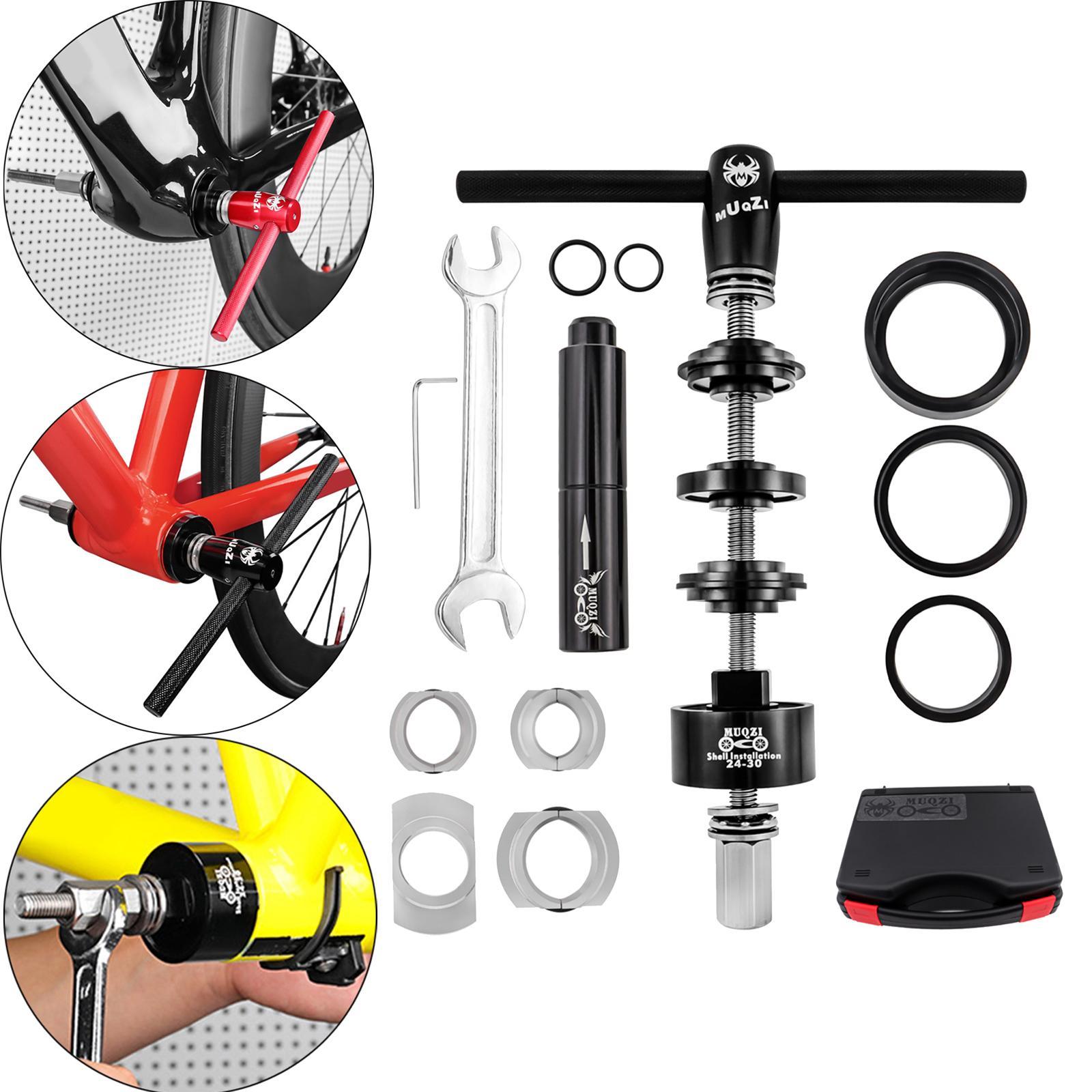 Bike Bottom Bracket Install and Removal Tools Set Durable Bearing Press Tool