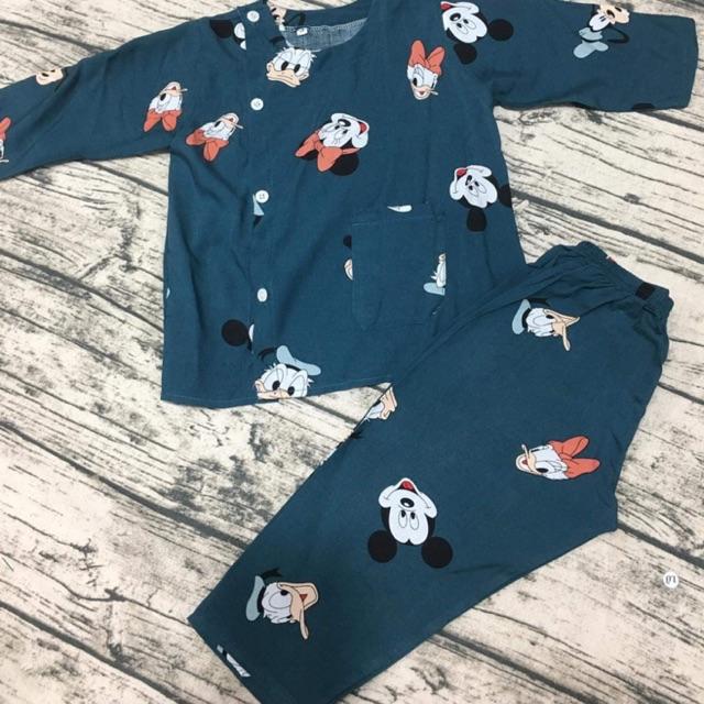 Combo 6 bộ đồ bộ vải 1