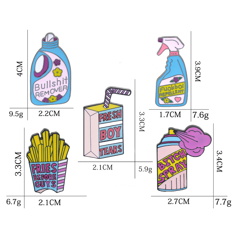 Bộ 5 huy hiệu,ghim trâm trang sức zan90