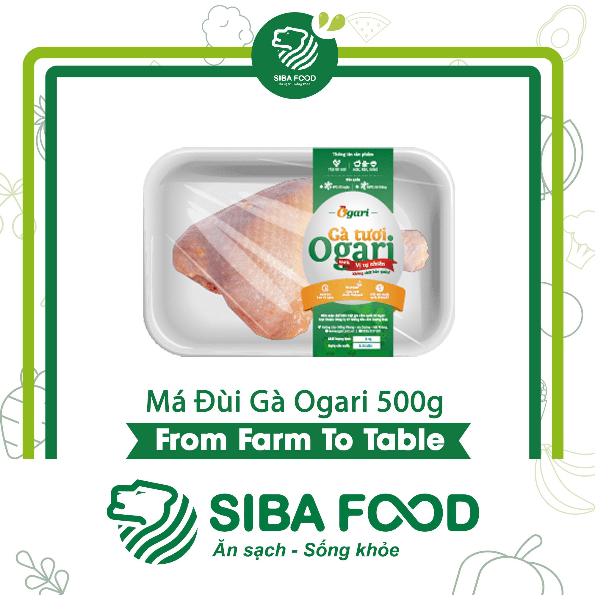 Má đùi Ogari 500gr