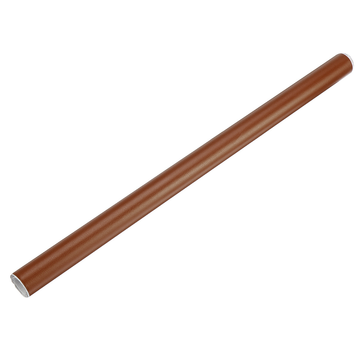 150x50CM Car Interior Sticker Leather Texture DIY Dashboard Trim Sheet - Brown Color