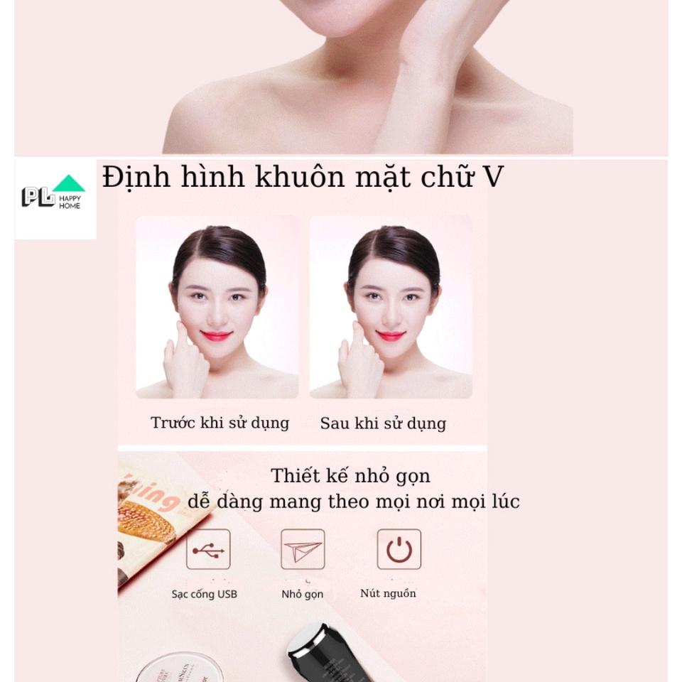 Máy Chăm Sóc Da Mặt, Massage Mặt ION Đa Chức Năng Cao Đẩy Tinh Chất, Làm Sạch Sâu, Nâng Cơ, Chăm Sóc Mắt