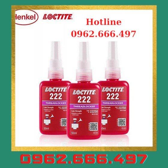 Keo khóa ren Loctite 222 250ml