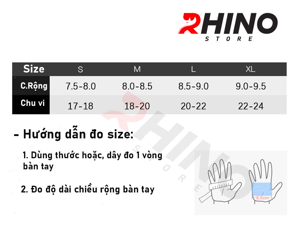 Găng tay giữ ấm mùa đông chống gió, kháng nước mưa Rhino G9012 Bao tay chống trượt đi xe máy, xe đạp lót nỉ cho nam nữ, bảo hộ đi phượt - Hàng chính hãng