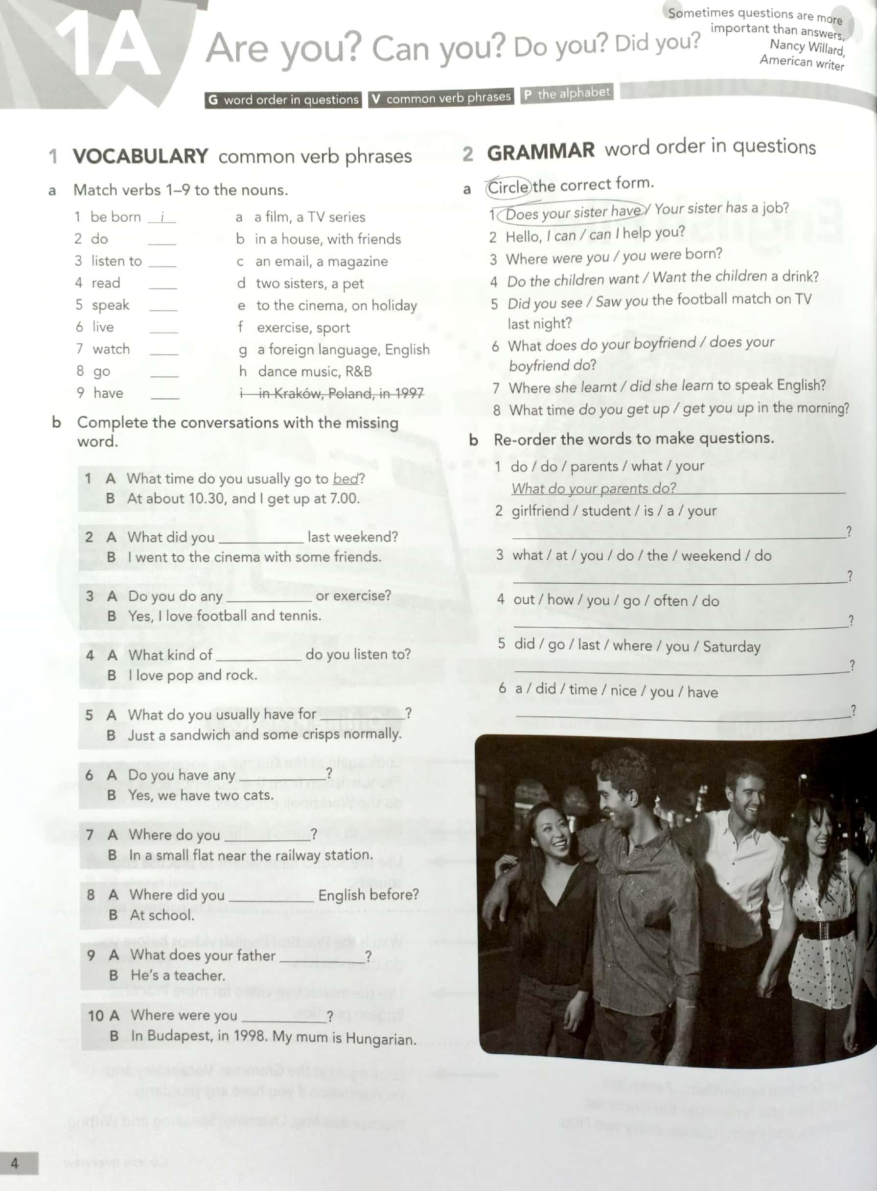 English File 4th Edition: Pre-Intermediate: Workbook With Key