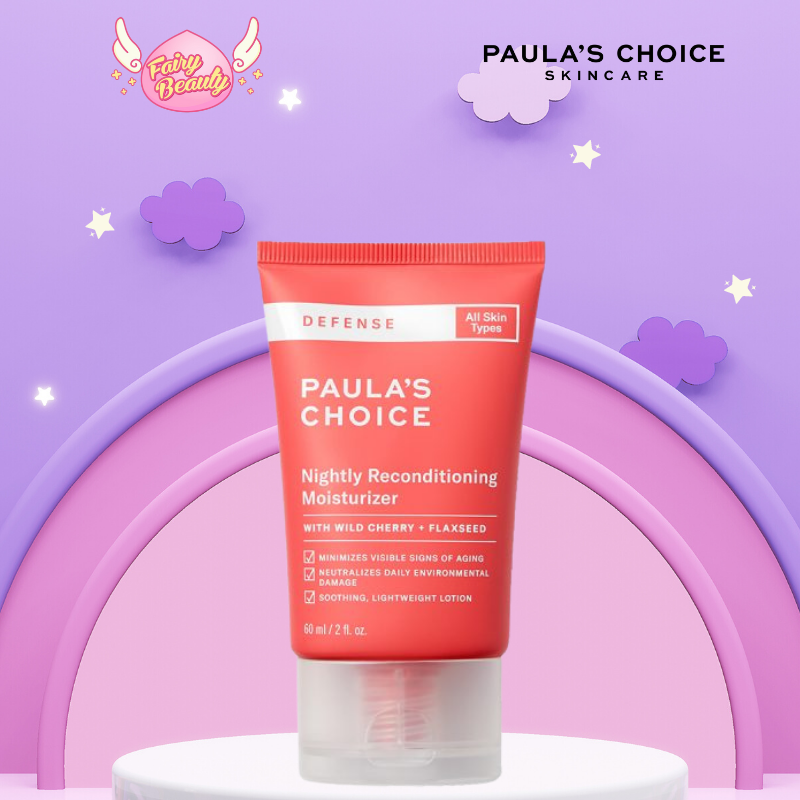 Kem Dưỡng Đêm Dịu Nhẹ ,Tái Tạo Da Paula's Choice Defense Nightly Reconditioning Moisturizer (Mã 2220)