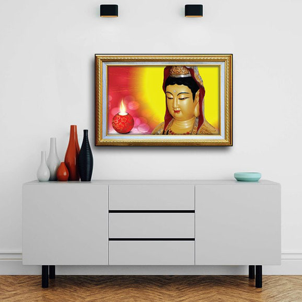 Tranh Mặt Phật Quan Âm Bồ Tát W639