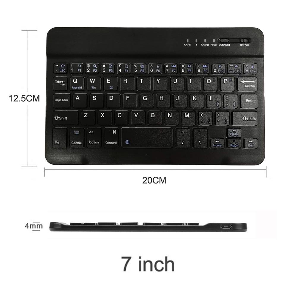 Bàn Phím Không Dây Bluetooth Có Bàn Di Chuột Đa Năng Di Động Không Dây Bàn Phím Có Bàn Di Chuột Cho Máy Tính Bảng Laptop iPad Smart Tivi