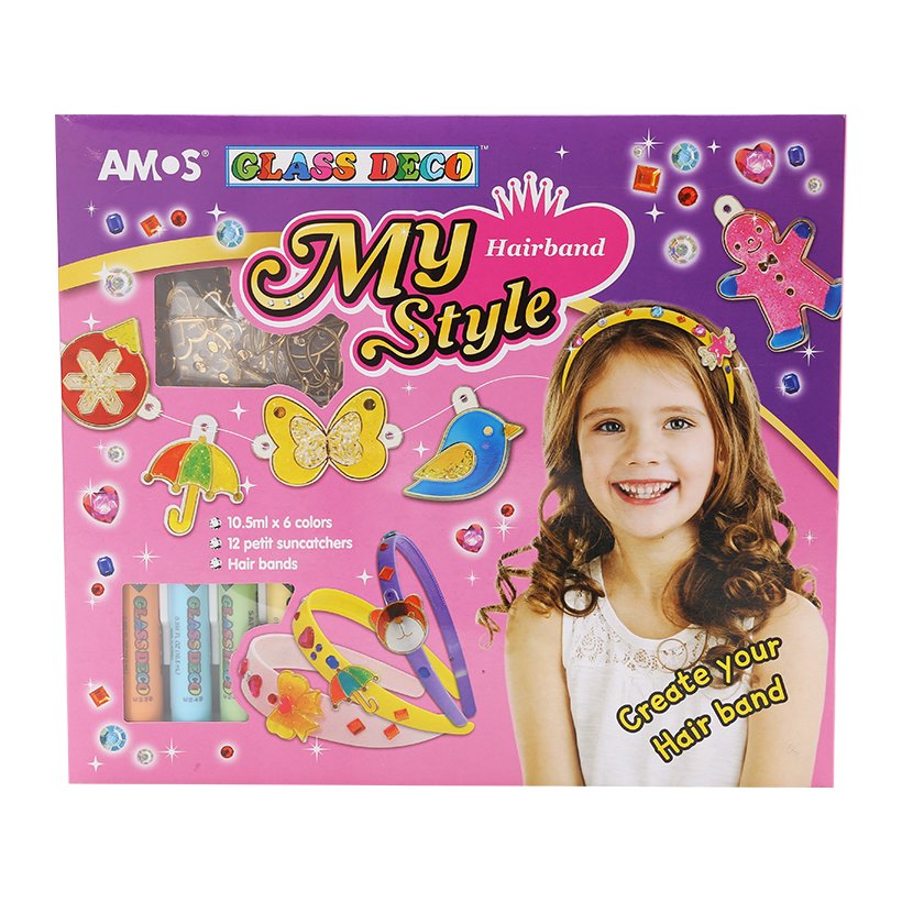 Màu Vẽ Trang Trí Amos Glass Deco My Style Hairband SD10P6- MSH