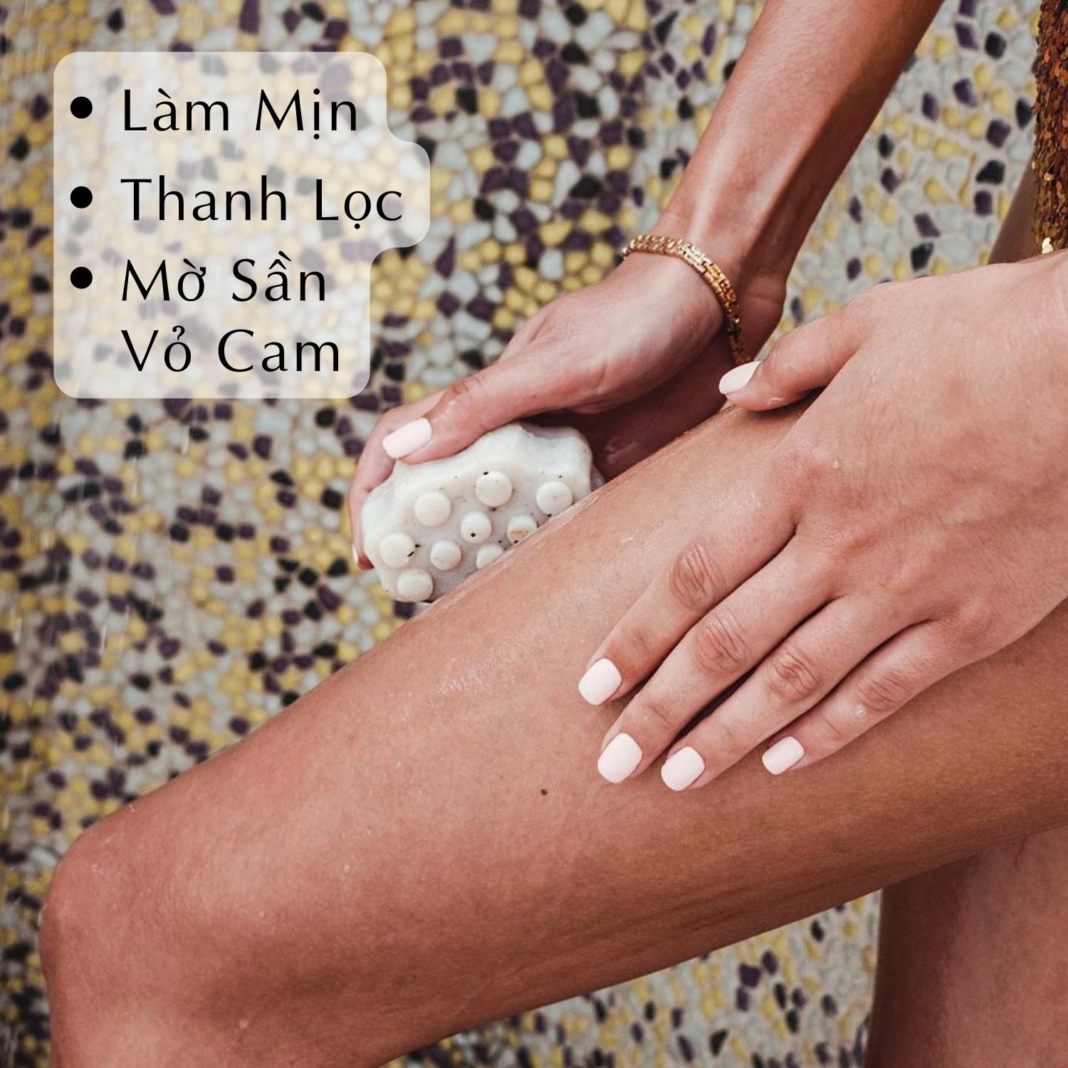 Xà phòng mát xa làm mờ da sần vỏ cam Kedma - Anti-Cellulite massage Soap 150gr