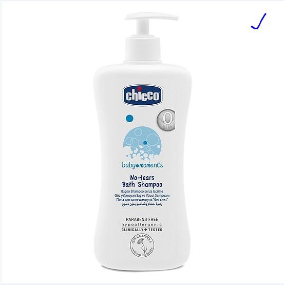 Sữa tắm gội chiết xuất Hoa cúc 0M+ Chicco 500ml