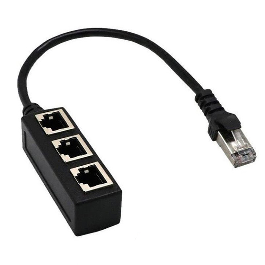 Bộ Chia Cổng Mạng LAN RJ45 1 Sang 3 Cổng