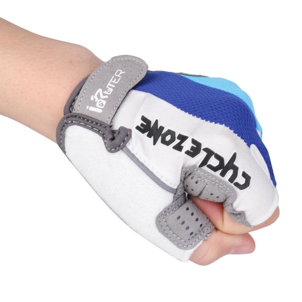 Shockproof Anti-slip Outdoor Professional Road Bike Bicycle Half Finger Cycling Gloves for Men Sport Gloves