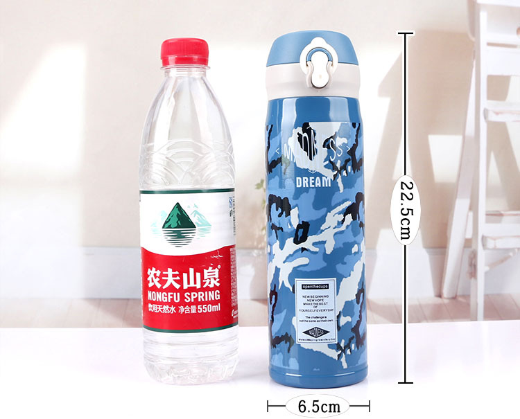 Ly Bình giữ nhiệt Nóng Lạnh inox 304 dung tích 500ml giữ nhiệt lên tới 18h dành cho đi học/đi làm/ dã ngoại