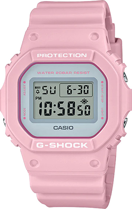 Đồng hồ Casio G SHOCK Nam DW-5600SC-4DR, phong cách thể thao, trẻ trung