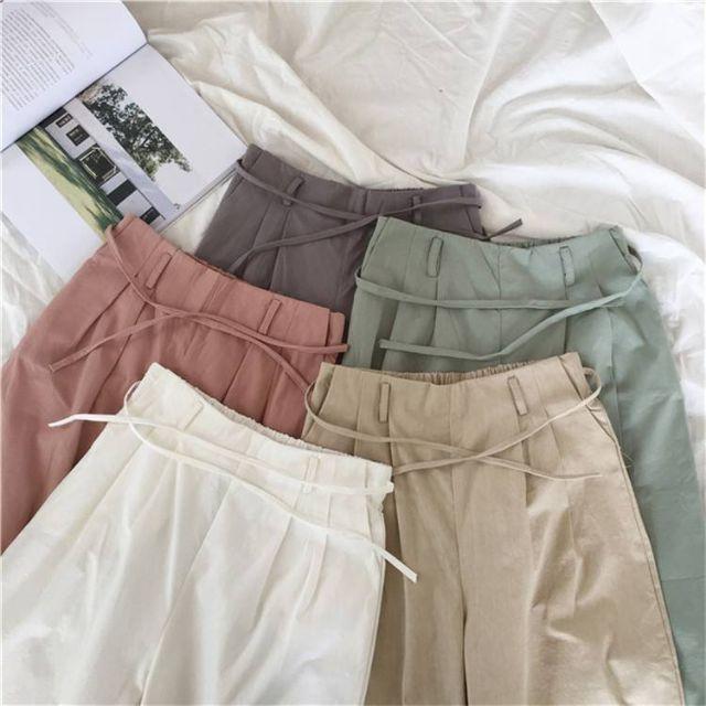 (Có sẵn)Baggy lưng cao ulzzang