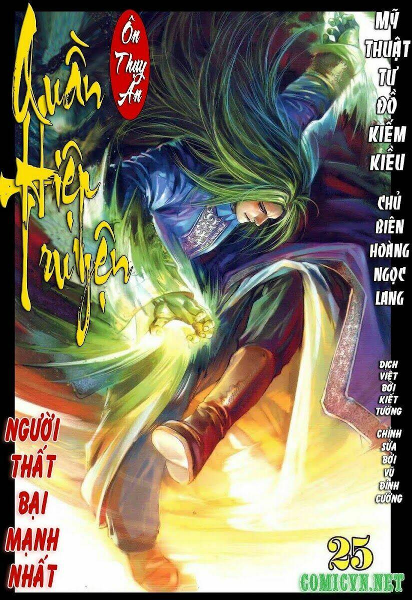 ôn thuỵ an quần hiệp truyện chapter 25 1