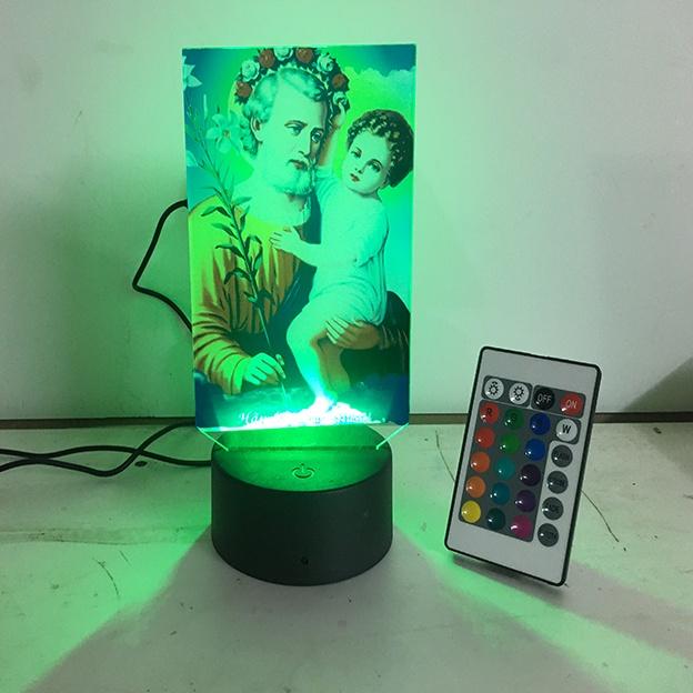 Tranh đức mẹ maria, hình chúa giêsu, led 3d, hình led thờ, đồ thờ, tranh công giáo mica nhiều mẫu