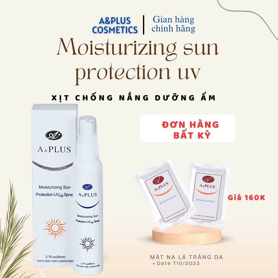 Chai Xịt Chống Nắng Dưỡng Ẩm A&Plus B009
