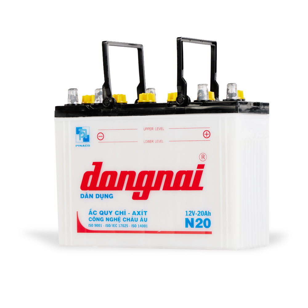 Ắc quy Dân dụng Đồng Nai N20 | 12V - 20Ah