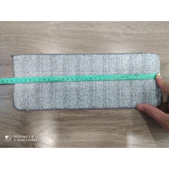 Miếng Lau Nhà Thay Thế Dành Cho Cây Lau Nhà Hình Chữ Nhật dán cố định 2 đầu siêu tiện lợi
