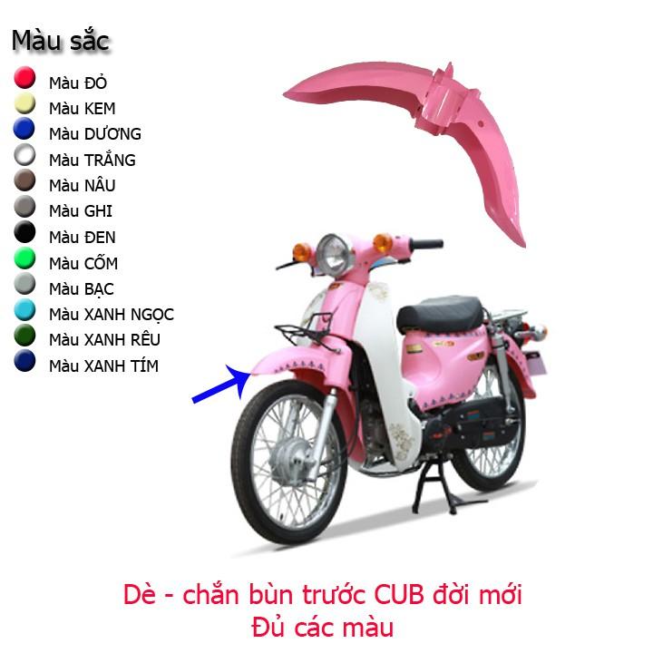 Dè - chắn bùn trước xe CUB , nhựa nguyên sinh ABS