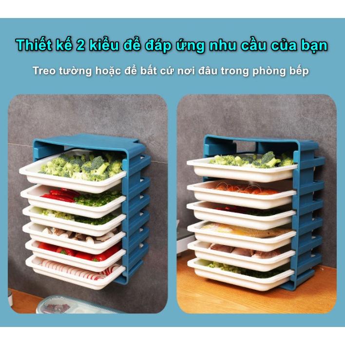 Kệ NHÀ BẾP 6 TẦNG HIỆN ĐẠI CAO CẤP